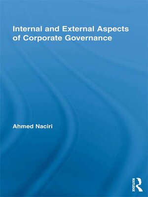 cover image of Internal and External Aspects of Corporate Governance